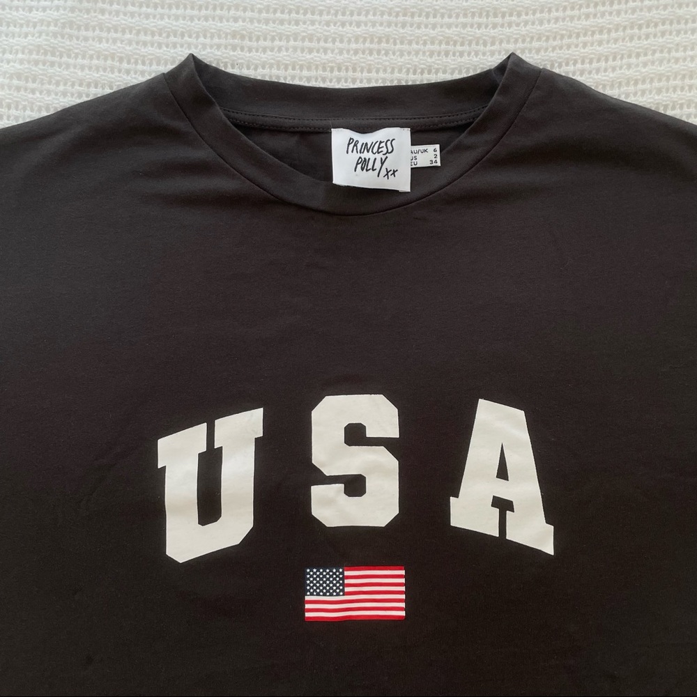 Princess Polly USA Tee Dress - Picture 3 of 4